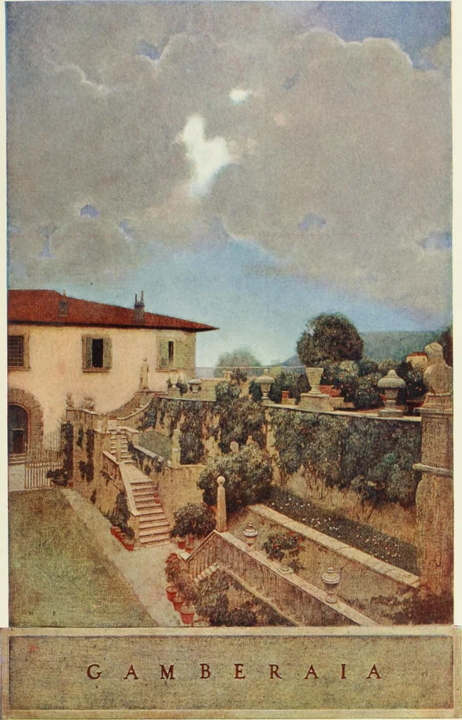 An illustration from Italian villas and their gardens;, 1905, leaf 76