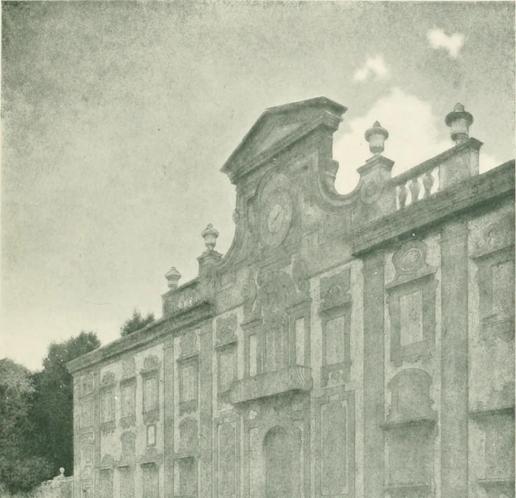 An illustration from Italian villas and their gardens;, 1905, leaf 90