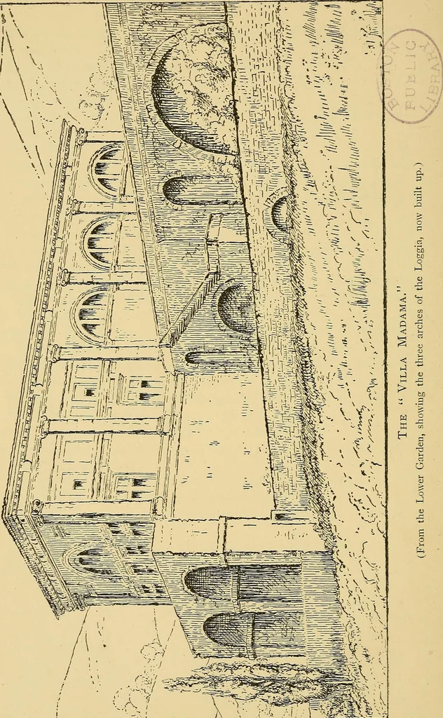 An illustration from Italian wall decorations of the 15th and 16th centuries : A handbook to the models, illustrating interiors of Italian buildings, in the Victoria and Albert museum, South Kensington, 1901, leaf 105