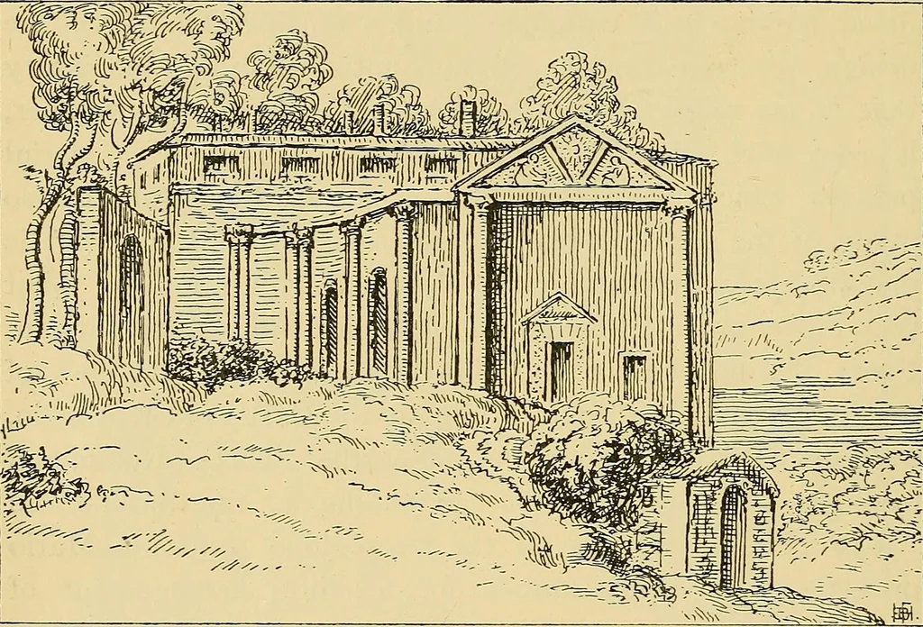 An illustration from Italian wall decorations of the 15th and 16th centuries : A handbook to the models, illustrating interiors of Italian buildings, in the Victoria and Albert museum, South Kensington, 1901, leaf 107