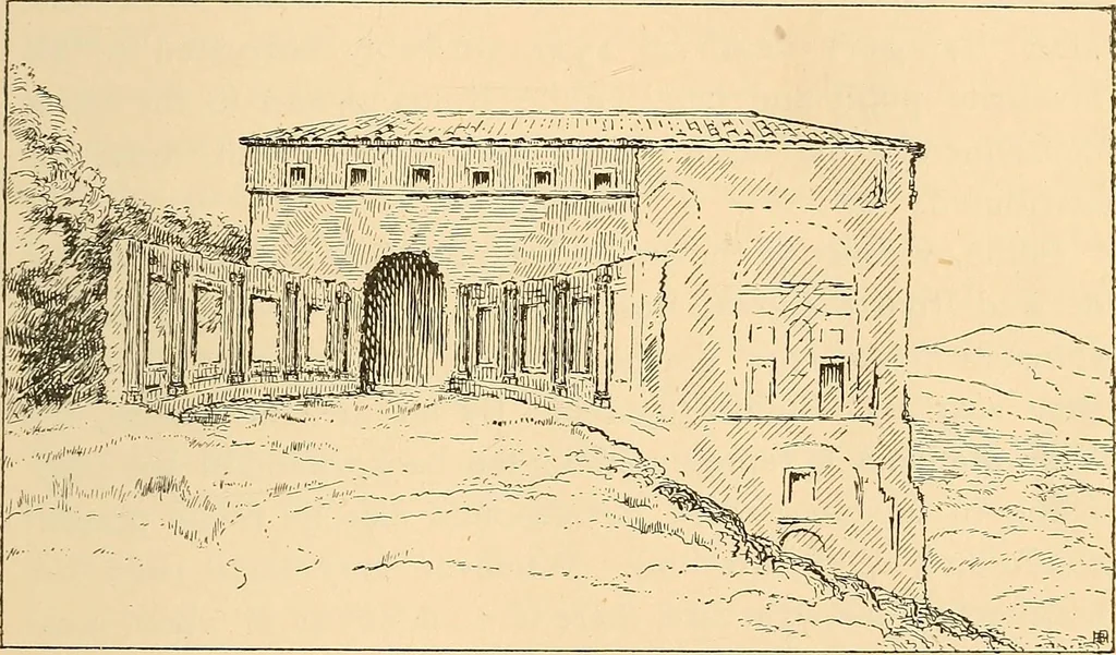 An illustration from Italian wall decorations of the 15th and 16th centuries : A handbook to the models, illustrating interiors of Italian buildings, in the Victoria and Albert museum, South Kensington, 1901, leaf 110