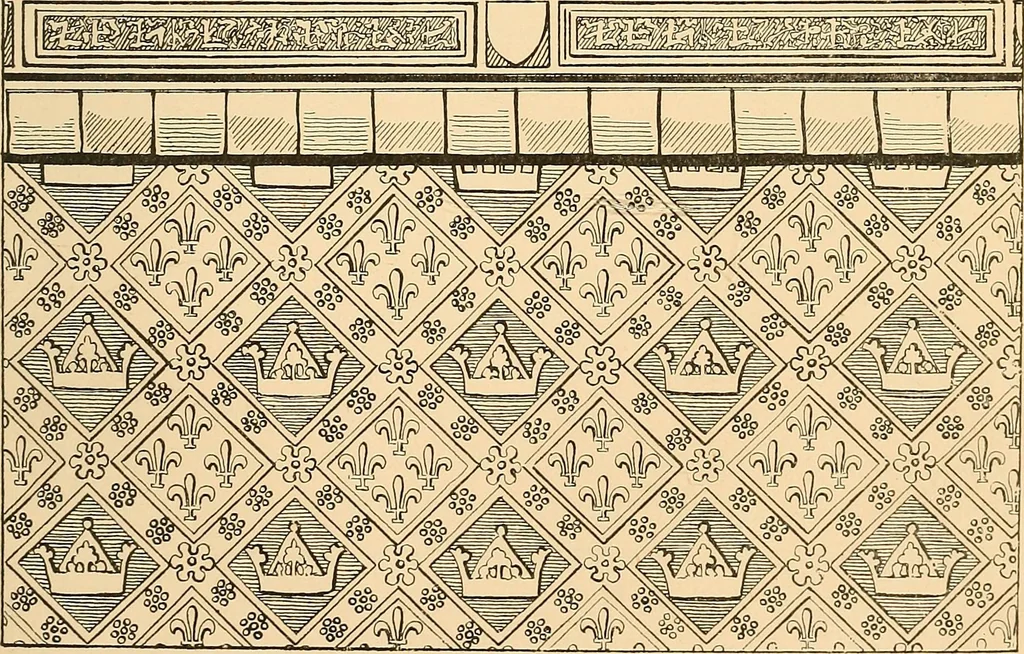 An illustration from Italian wall decorations of the 15th and 16th centuries : A handbook to the models, illustrating interiors of Italian buildings, in the Victoria and Albert museum, South Kensington, 1901, leaf 172