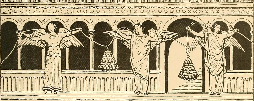 An illustration from Italian wall decorations of the 15th and 16th centuries : A handbook to the models, illustrating interiors of Italian buildings, in the Victoria and Albert museum, South Kensington, 1901, leaf 48