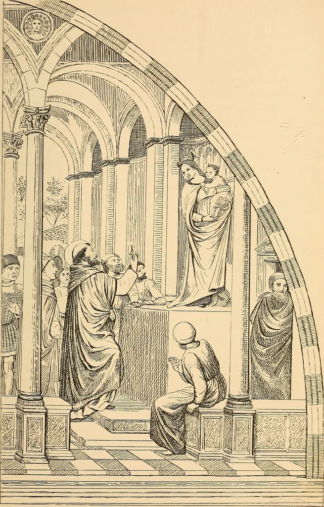 An illustration from Italian wall decorations of the 15th and 16th centuries : A handbook to the models, illustrating interiors of Italian buildings, in the Victoria and Albert museum, South Kensington, 1901, leaf 62