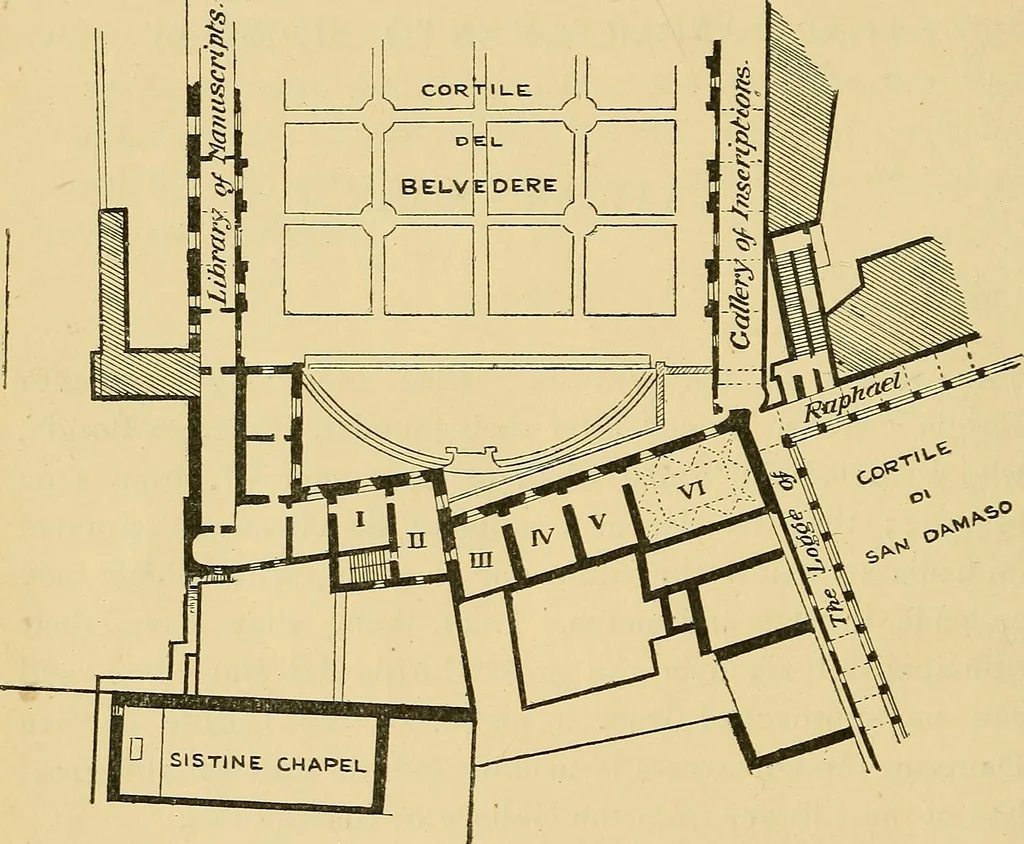 An illustration from Italian wall decorations of the 15th and 16th centuries : A handbook to the models, illustrating interiors of Italian buildings, in the Victoria and Albert museum, South Kensington, 1901, leaf 91