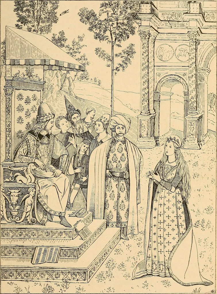 An illustration from Italian wall decorations of the 15th and 16th centuries : A handbook to the models, illustrating interiors of Italian buildings, in the Victoria and Albert museum, South Kensington, 1901, leaf 96