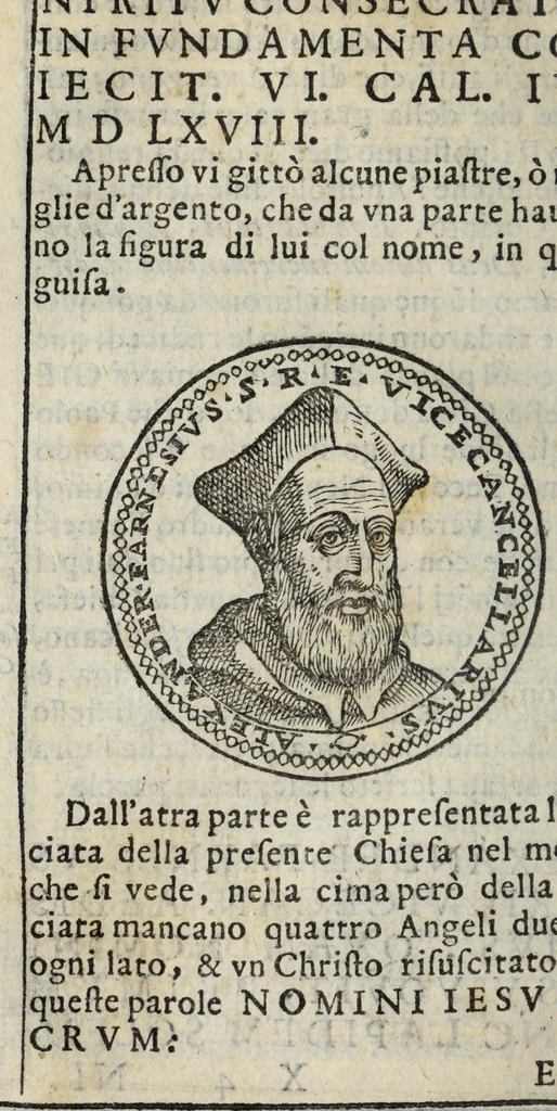 An illustration from I tesori nascosti nell'alma città di Roma, 1600, leaf 330