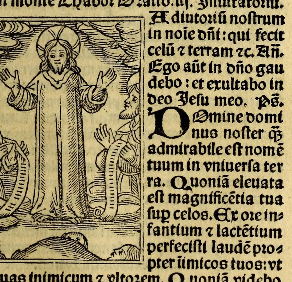 An illustration from Itinerarij terre sancte: inibiq[ue] sacrorum locoru[m]: ac rerum clarissima descriptio: omnibus sacre scripture tractatoribus vtilissima: peramena auditoribus:, 1525, leaf 129