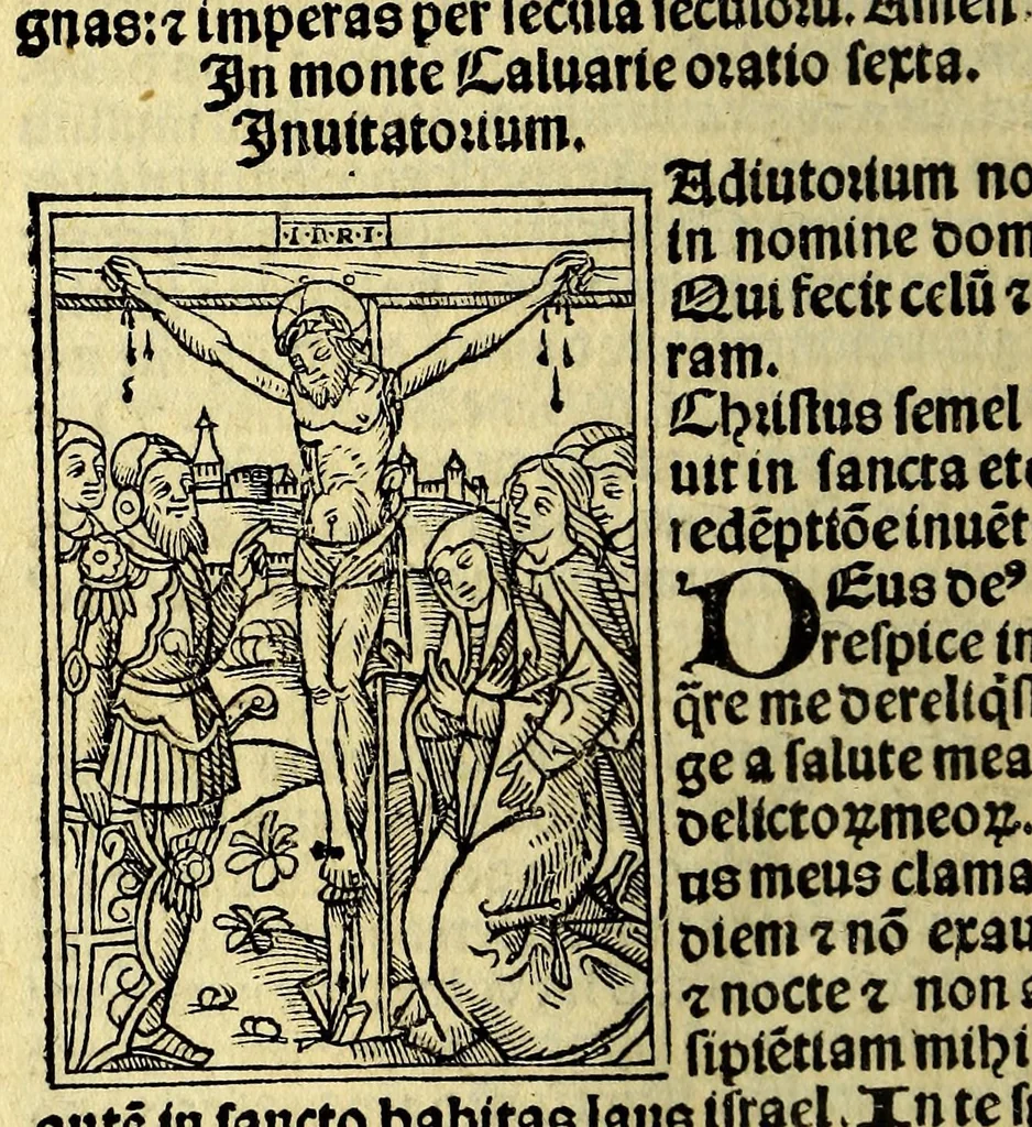 An illustration from Itinerarij terre sancte: inibiq[ue] sacrorum locoru[m]: ac rerum clarissima descriptio: omnibus sacre scripture tractatoribus vtilissima: peramena auditoribus:, 1525, leaf 134