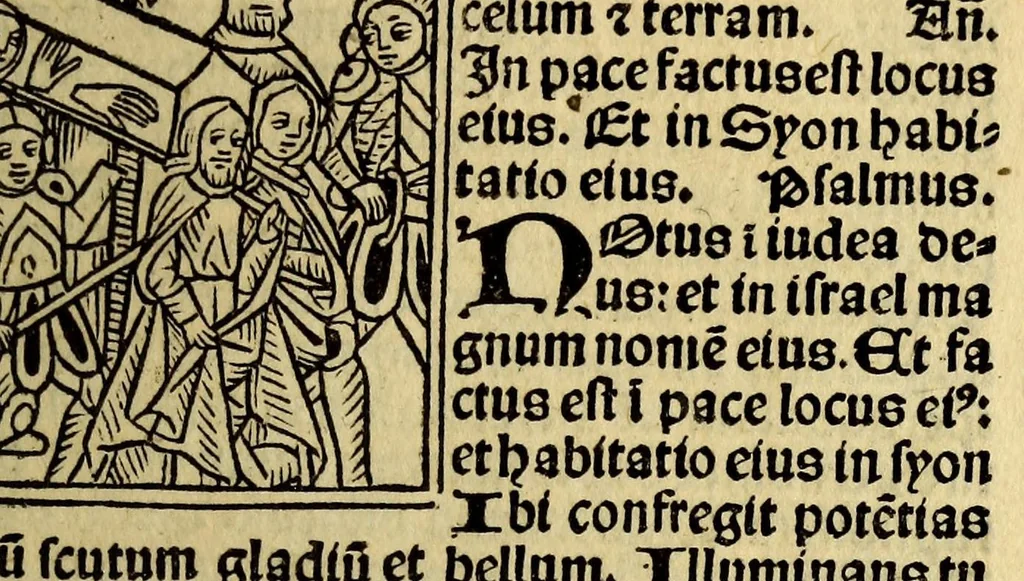 An illustration from Itinerarij terre sancte: inibiq[ue] sacrorum locoru[m]: ac rerum clarissima descriptio: omnibus sacre scripture tractatoribus vtilissima: peramena auditoribus:, 1525, leaf 137
