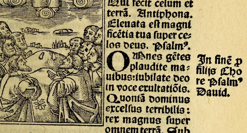 An illustration from Itinerarij terre sancte: inibiq[ue] sacrorum locoru[m]: ac rerum clarissima descriptio: omnibus sacre scripture tractatoribus vtilissima: peramena auditoribus:, 1525, leaf 139