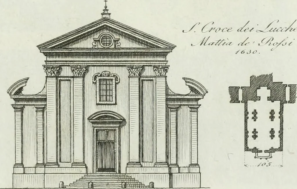 An illustration from Itinerario figurato degli edifizi più rimarchevoli di Roma, 1835, leaf 104