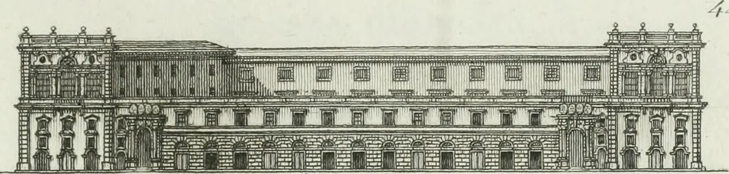 An illustration from Itinerario figurato degli edifizi più rimarchevoli di Roma, 1835, leaf 104