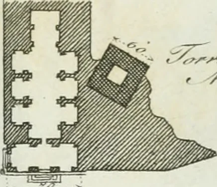 An illustration from Itinerario figurato degli edifizi più rimarchevoli di Roma, 1835, leaf 110