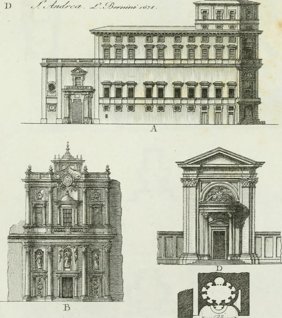 An illustration from Itinerario figurato degli edifizi più rimarchevoli di Roma, 1835, leaf 114