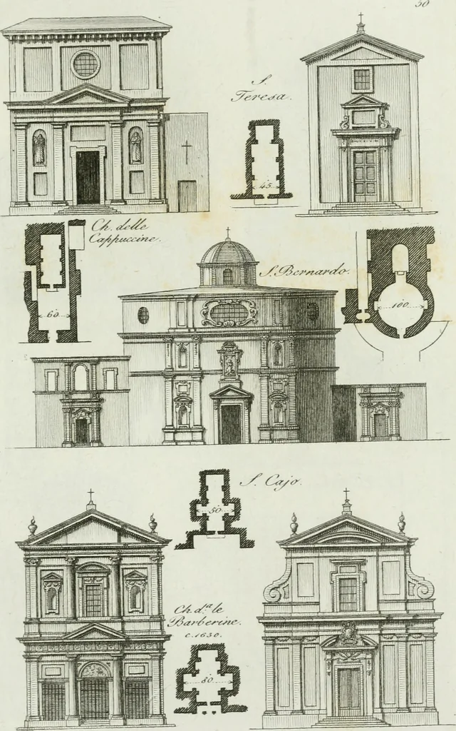 An illustration from Itinerario figurato degli edifizi più rimarchevoli di Roma, 1835, leaf 116