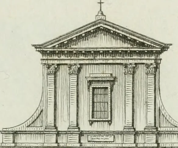 An illustration from Itinerario figurato degli edifizi più rimarchevoli di Roma, 1835, leaf 132