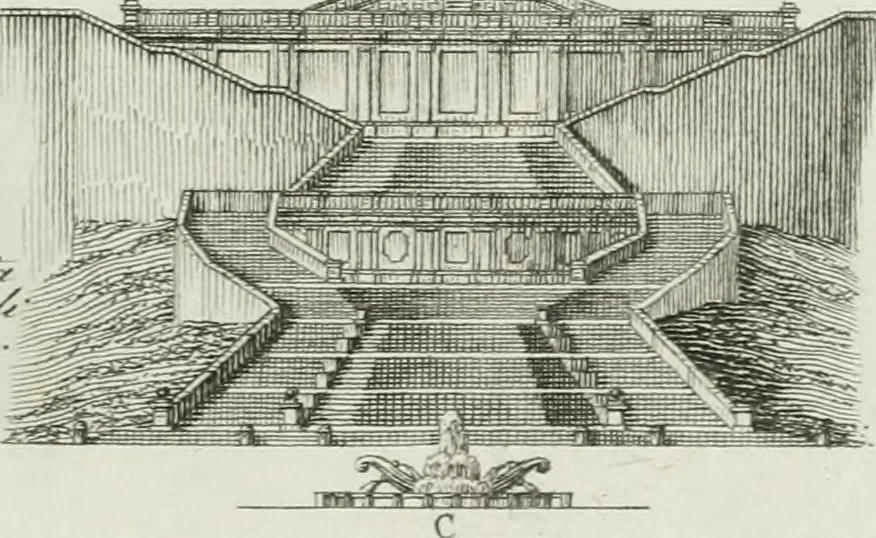 An illustration from Itinerario figurato degli edifizi più rimarchevoli di Roma, 1835, leaf 134