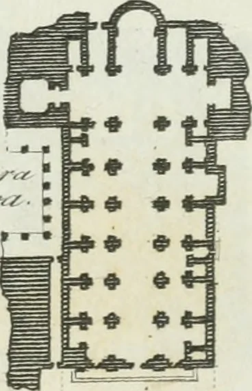 An illustration from Itinerario figurato degli edifizi più rimarchevoli di Roma, 1835, leaf 142