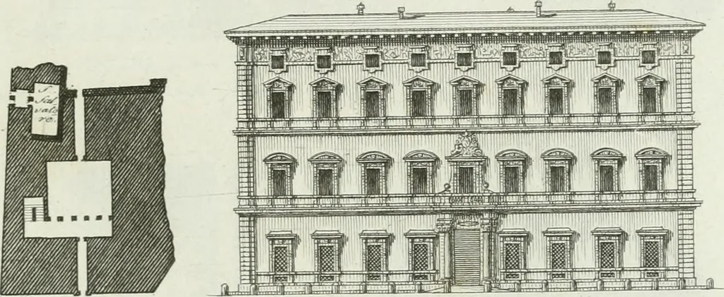 An illustration from Itinerario figurato degli edifizi più rimarchevoli di Roma, 1835, leaf 146