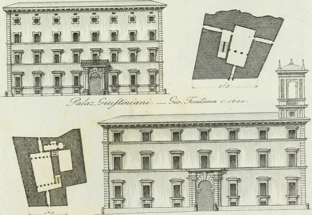 An illustration from Itinerario figurato degli edifizi più rimarchevoli di Roma, 1835, leaf 146