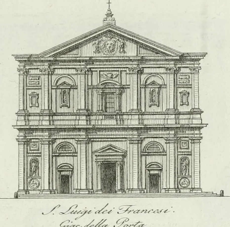 An illustration from Itinerario figurato degli edifizi più rimarchevoli di Roma, 1835, leaf 148