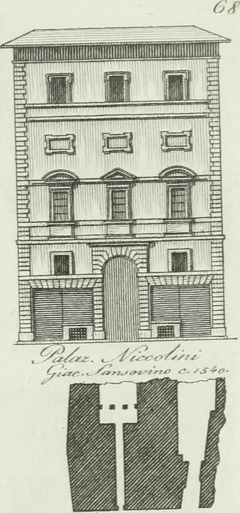 An illustration from Itinerario figurato degli edifizi più rimarchevoli di Roma, 1835, leaf 152