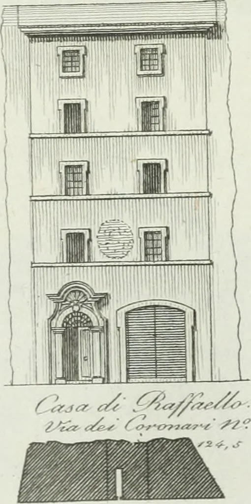 An illustration from Itinerario figurato degli edifizi più rimarchevoli di Roma, 1835, leaf 152