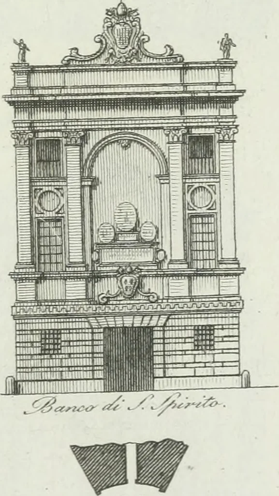An illustration from Itinerario figurato degli edifizi più rimarchevoli di Roma, 1835, leaf 152