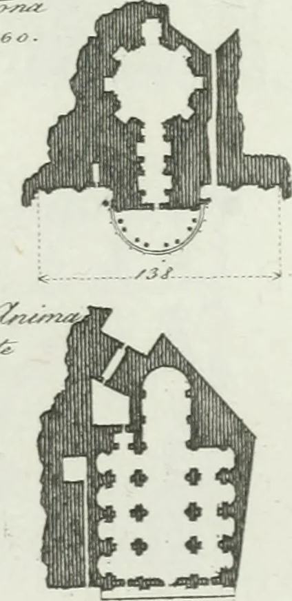 An illustration from Itinerario figurato degli edifizi più rimarchevoli di Roma, 1835, leaf 156
