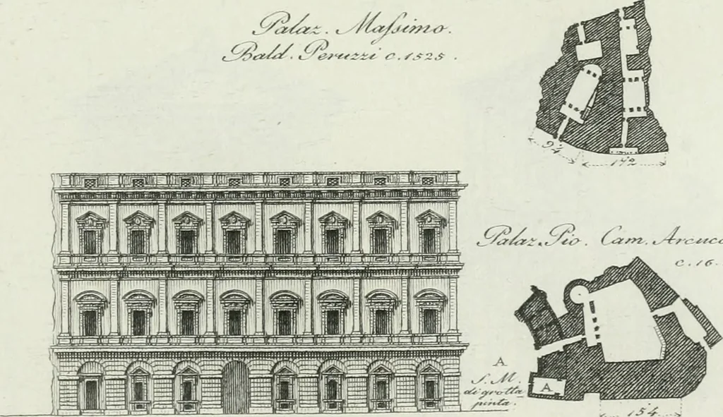 An illustration from Itinerario figurato degli edifizi più rimarchevoli di Roma, 1835, leaf 160