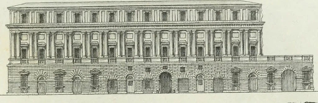 An illustration from Itinerario figurato degli edifizi più rimarchevoli di Roma, 1835, leaf 162