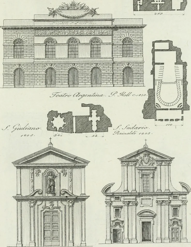 An illustration from Itinerario figurato degli edifizi più rimarchevoli di Roma, 1835, leaf 162
