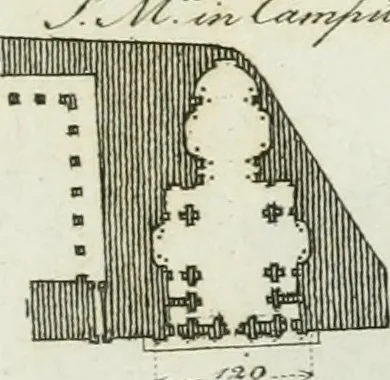 An illustration from Itinerario figurato degli edifizi più rimarchevoli di Roma, 1835, leaf 166