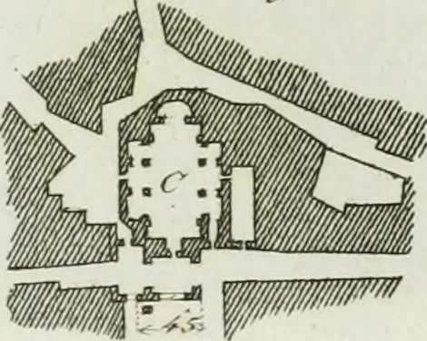 An illustration from Itinerario figurato degli edifizi più rimarchevoli di Roma, 1835, leaf 166