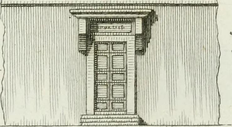 An illustration from Itinerario figurato degli edifizi più rimarchevoli di Roma, 1835, leaf 174