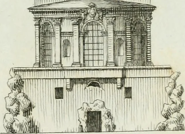 An illustration from Itinerario figurato degli edifizi più rimarchevoli di Roma, 1835, leaf 190