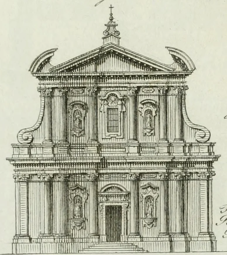An illustration from Itinerario figurato degli edifizi più rimarchevoli di Roma, 1835, leaf 194