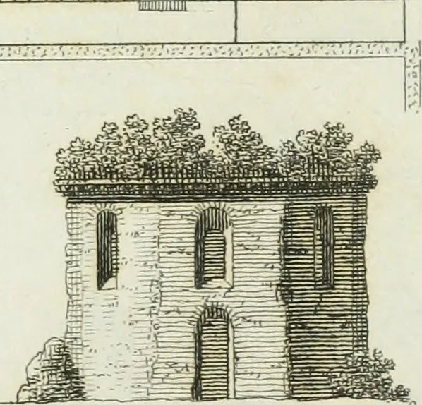 An illustration from Itinerario figurato degli edifizi più rimarchevoli di Roma, 1835, leaf 212