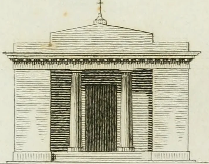 An illustration from Itinerario figurato degli edifizi più rimarchevoli di Roma, 1835, leaf 214
