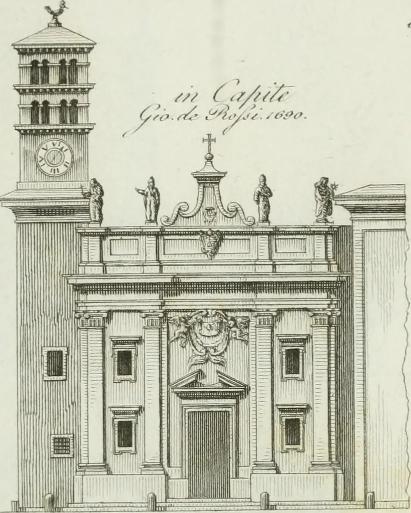 An illustration from Itinerario figurato degli edifizi più rimarchevoli di Roma, 1835, leaf 32