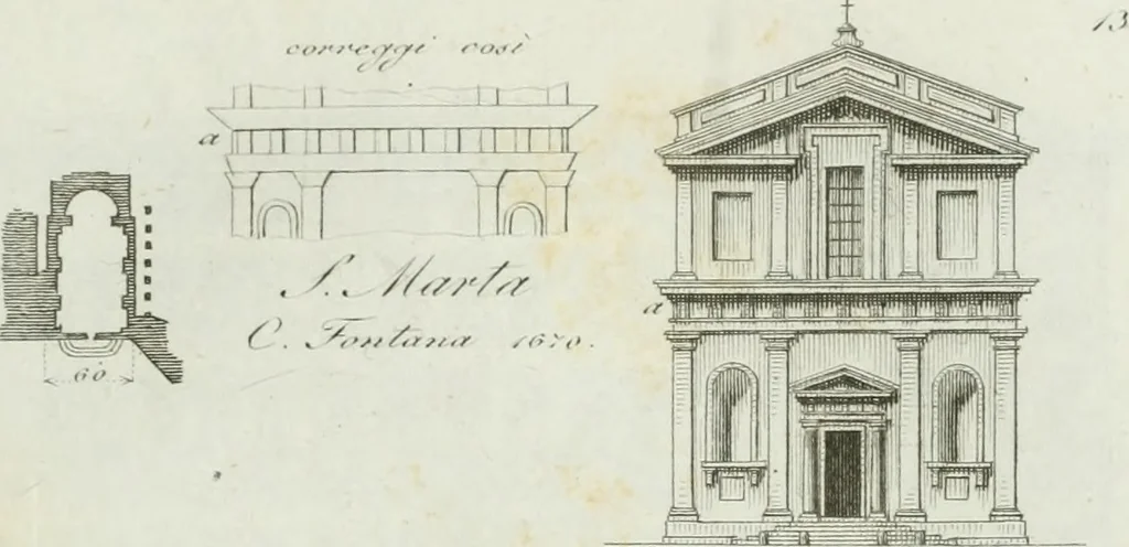 An illustration from Itinerario figurato degli edifizi più rimarchevoli di Roma, 1835, leaf 42