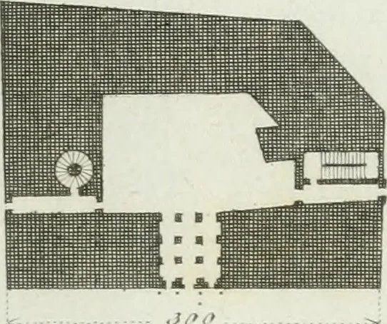 An illustration from Itinerario figurato degli edifizi più rimarchevoli di Roma, 1835, leaf 44
