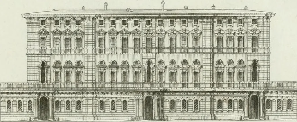 An illustration from Itinerario figurato degli edifizi più rimarchevoli di Roma, 1835, leaf 44