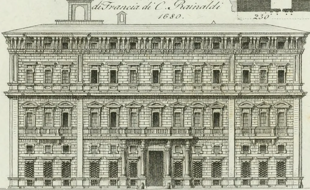 An illustration from Itinerario figurato degli edifizi più rimarchevoli di Roma, 1835, leaf 46