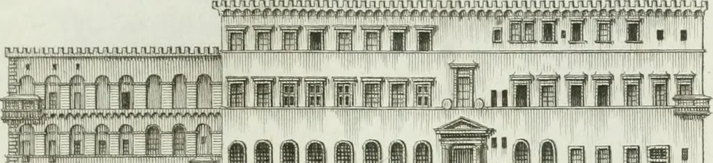 An illustration from Itinerario figurato degli edifizi più rimarchevoli di Roma, 1835, leaf 48