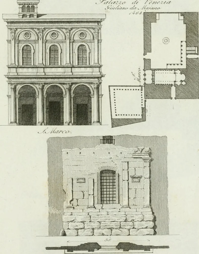 An illustration from Itinerario figurato degli edifizi più rimarchevoli di Roma, 1835, leaf 48