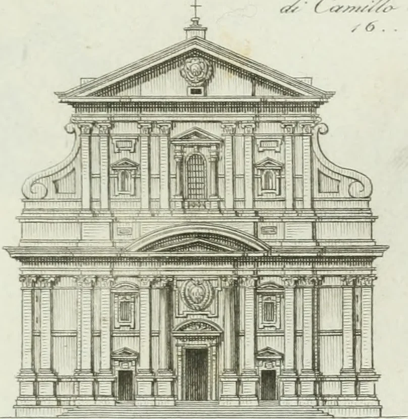 An illustration from Itinerario figurato degli edifizi più rimarchevoli di Roma, 1835, leaf 52