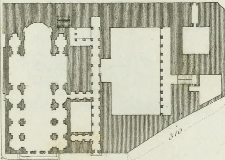 An illustration from Itinerario figurato degli edifizi più rimarchevoli di Roma, 1835, leaf 52