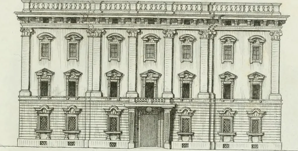 An illustration from Itinerario figurato degli edifizi più rimarchevoli di Roma, 1835, leaf 54